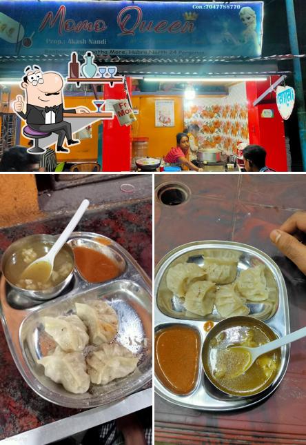 The interior of Momo Queen