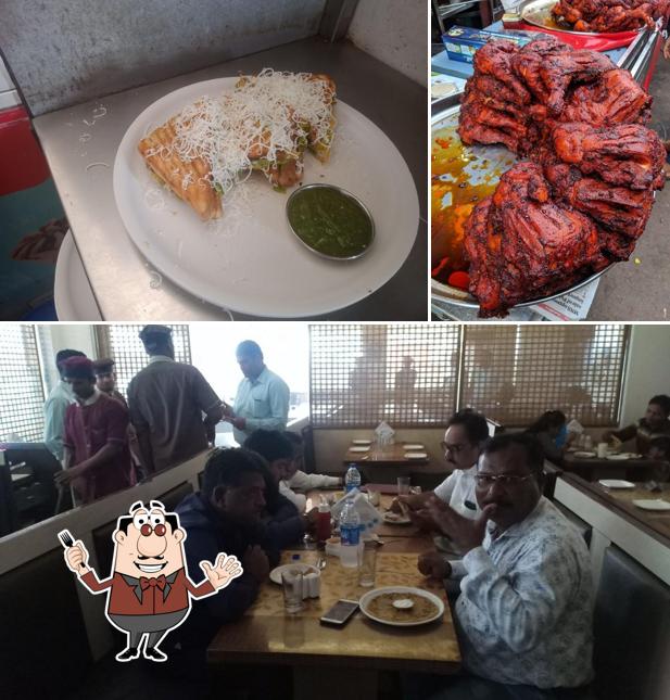 Take a look at the photo depicting food and interior at Navjivan Restaurant