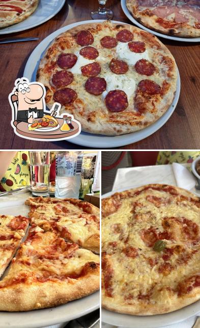 Scegli tra le molte varianti di pizza