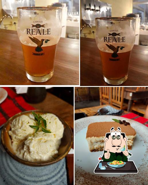 Mousse de chocolate em Galpão do Alemão Cervejaria Reale - Restaurante