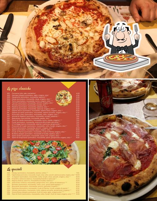 Prenditi tra le molte varianti di pizza