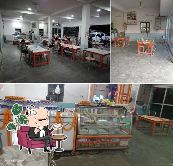 The interior of BAUDH BIHAR VAISHALI DHABA AND RESTAURANT