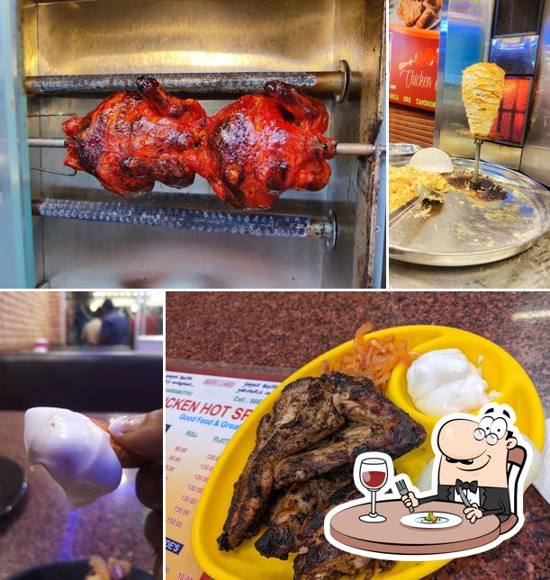 Food at Chicken Hot Spot Walajapet