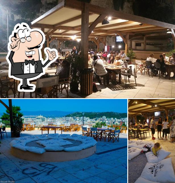 Gli interni di Club House - Pizza & Bistrò