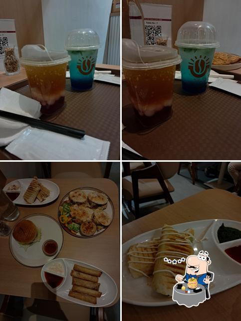 Food at Kaffeino Cafe
