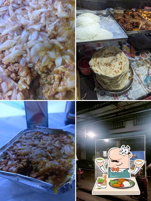 Food at Nice Nite Egg Food Thattukada, Thrissur District, Kerala, India