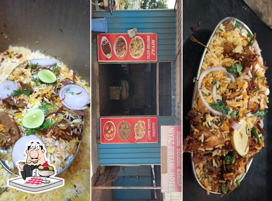Niyaz Biryani Hotel Makandar Brother serves a selection of desserts