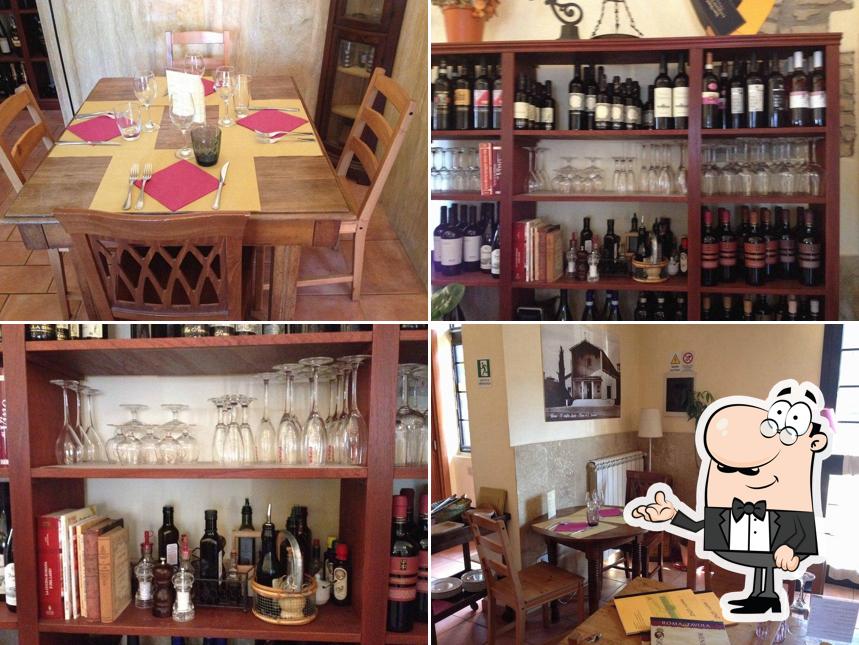 Gli interni di Ristorante da Andrea al IV Miglio