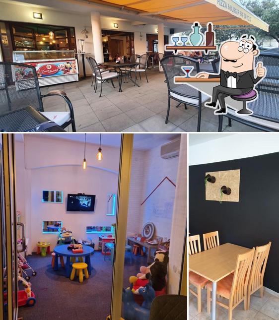 Gli interni di Pizza & burger bar d-mol 7