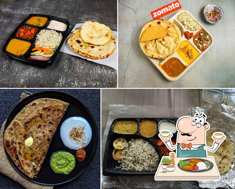 Food at Punjabi Roti