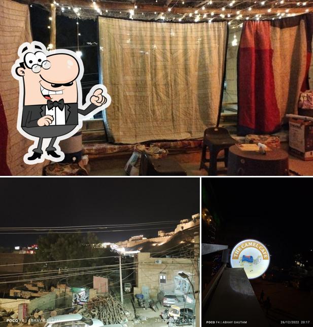 The photo of exterior and interior at The Camel Cafe