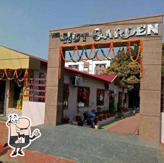 The exterior of Hut Garden Family restaurant