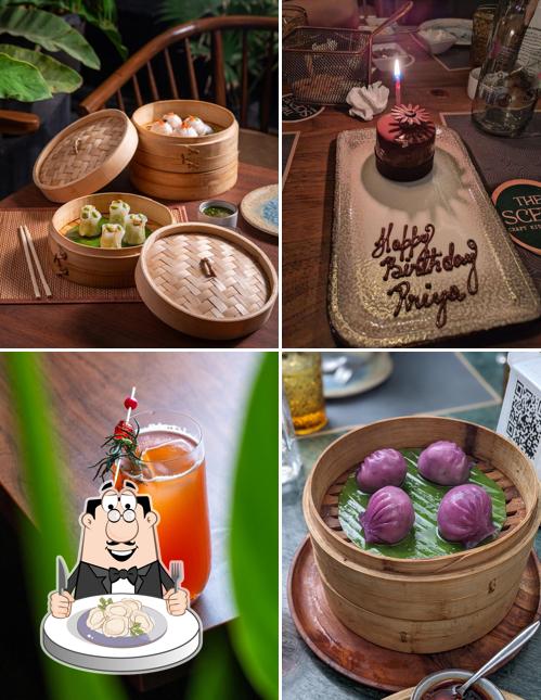 Dumplings at The Scene - Craft Kitchen & Bar