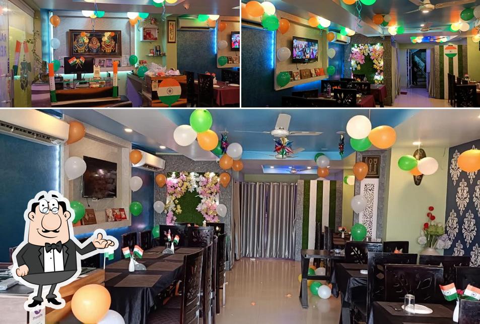 Check out how Rajarani Royal Restaurant looks inside