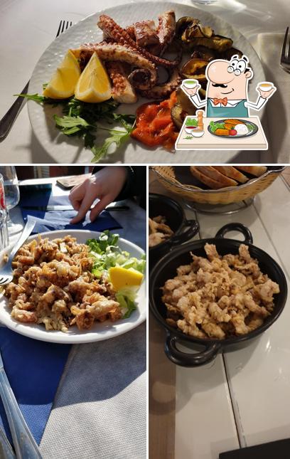 Calamari fritti al Arcobaleno Beach