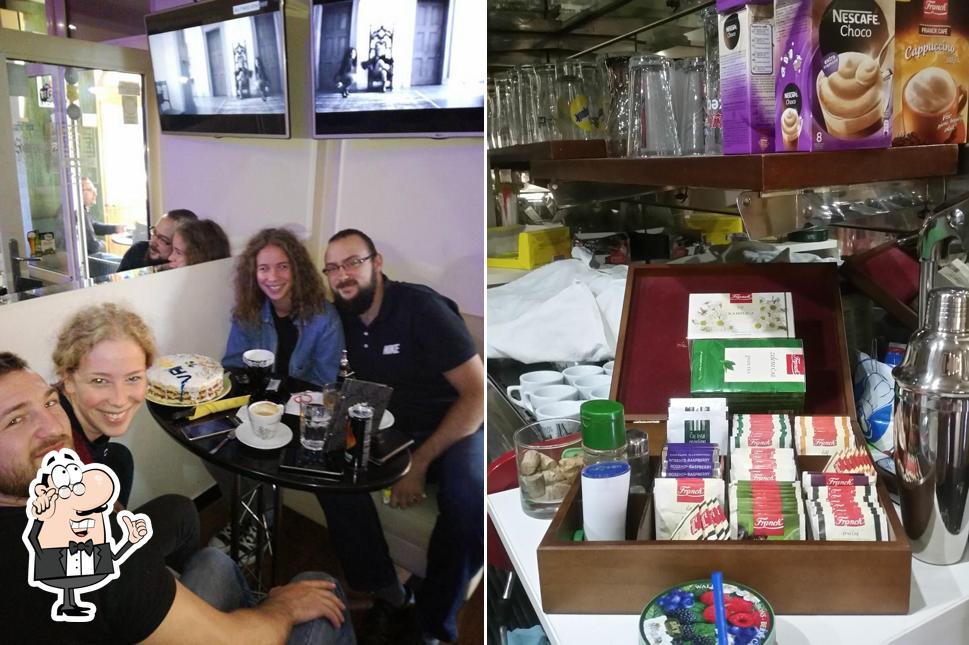 Dai un'occhiata agli interni di Caffe Bar Shakespeare