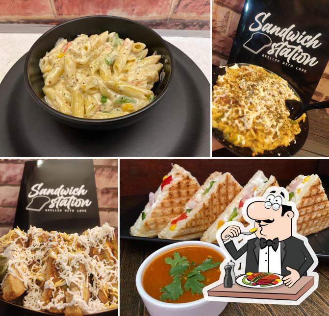 Meals at Sandwich station
