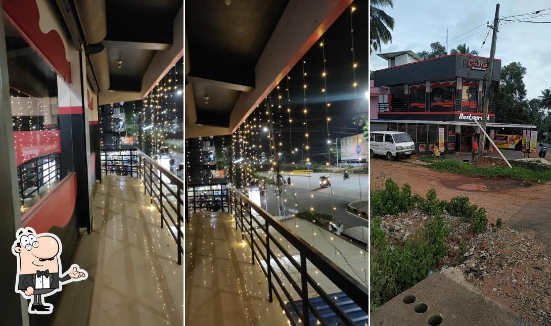 Take a seat at one of the tables at Chillies