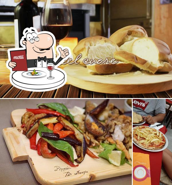 Platti al Pizzeria Zio Nunzio