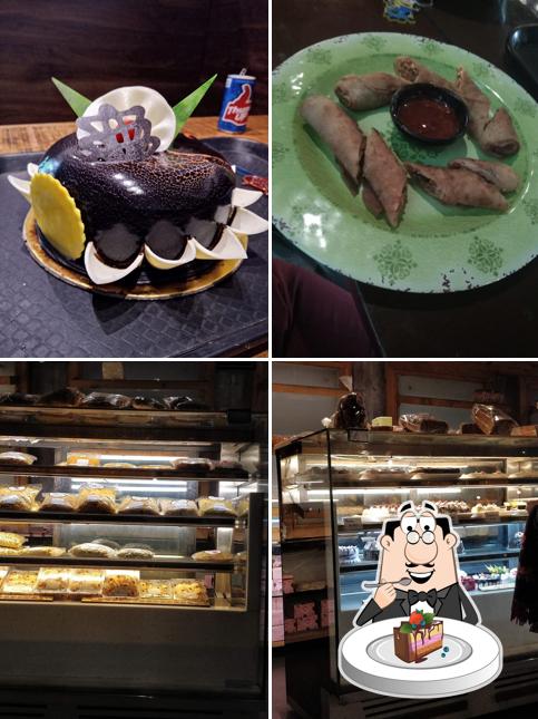 Chocolate cake at Model Bakery