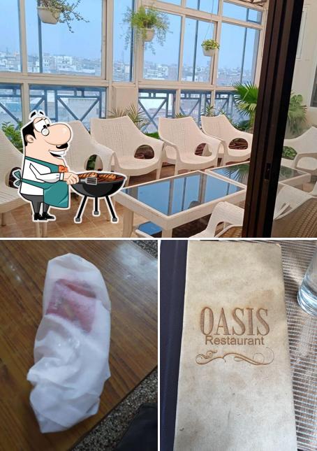 Look at the picture of OASIS RESTAURANT