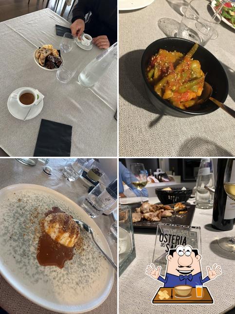 Cibo al Osteria Dei Sani