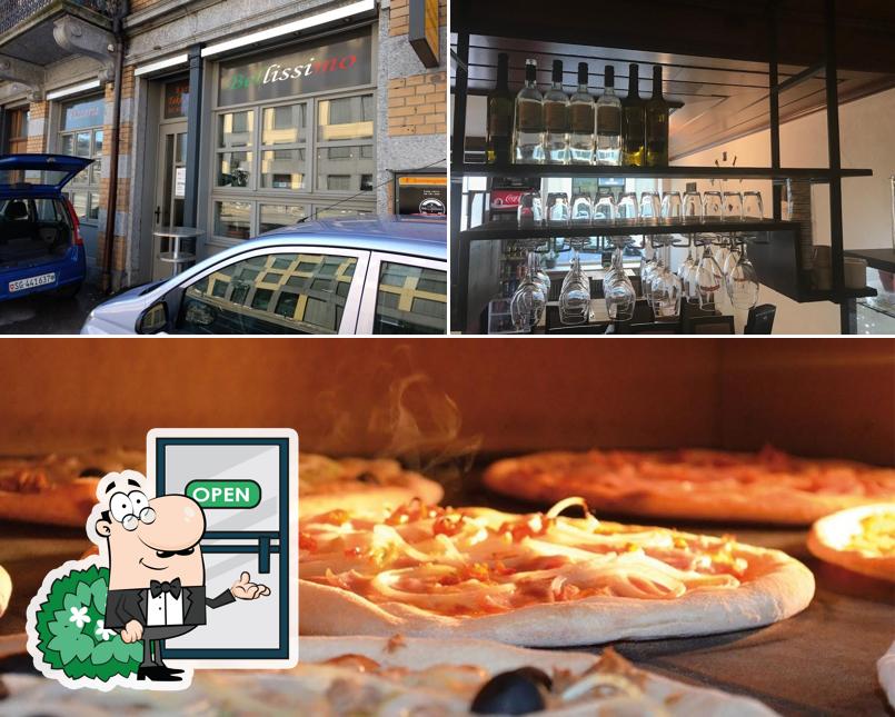 La foto della esterno e pizza di Pizza Kurier Bellissimo