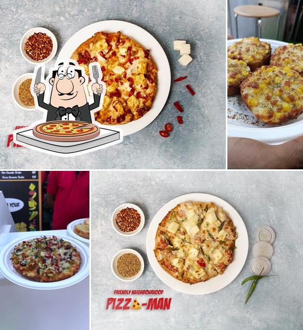 Order pizza at Pizza-Man, Jayanagar