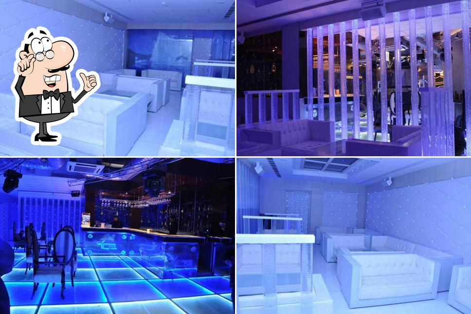 The interior of Ice Lounge