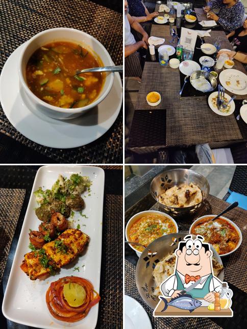 Grilled salmon at It's Mirchi