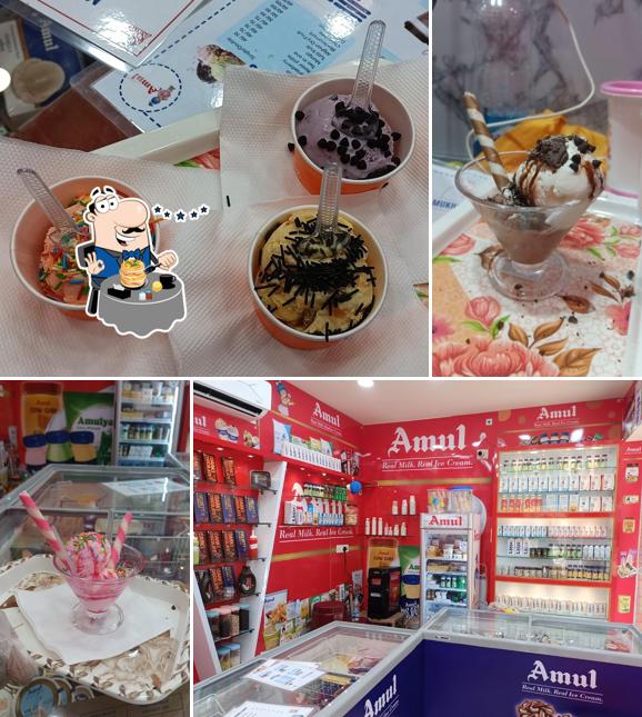 Food at Mukherjee Cafe Amul parlour