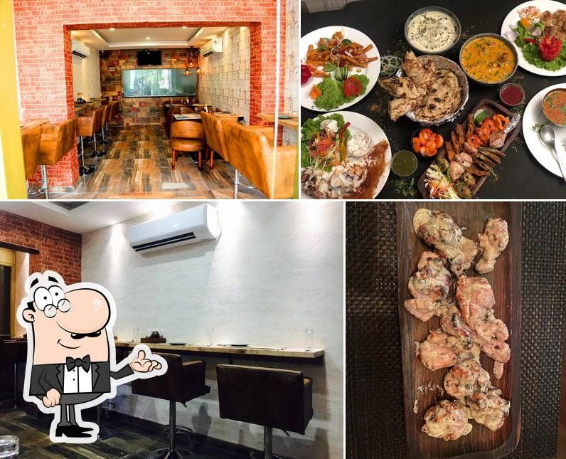 Among different things one can find interior and food at PB 10 - Non veg restaurant in ludhiana Punjab