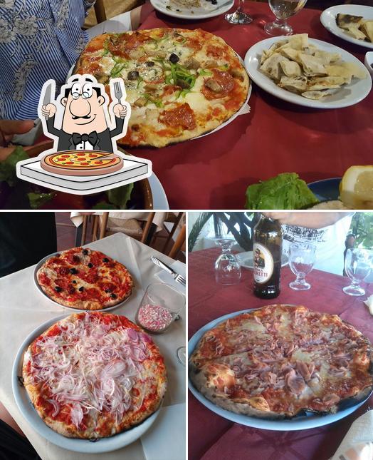 Prenditi tra le molte varianti di pizza