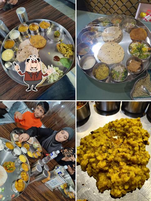 Food at Poonam Bhoj Hotel & Lodging