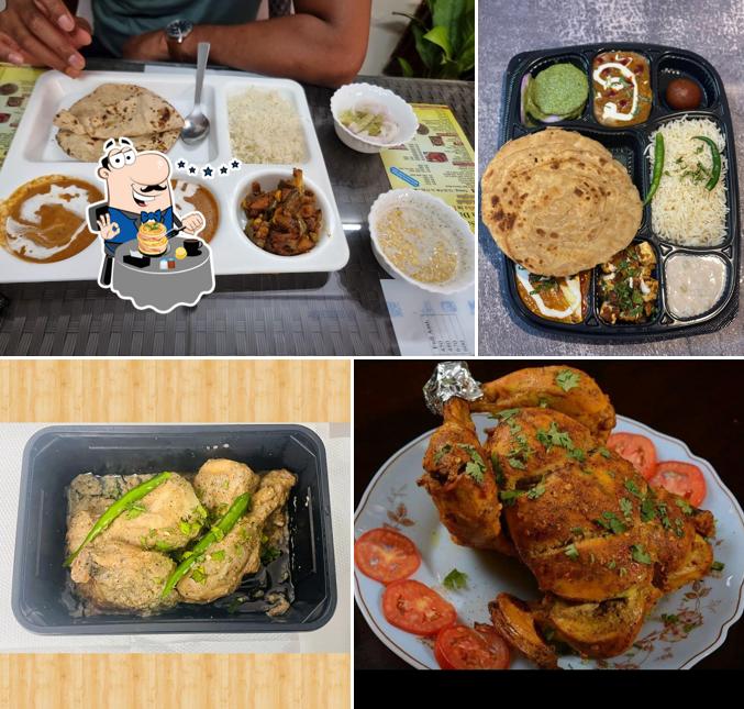 Food at Sardar Sahab's Mutton Darbar