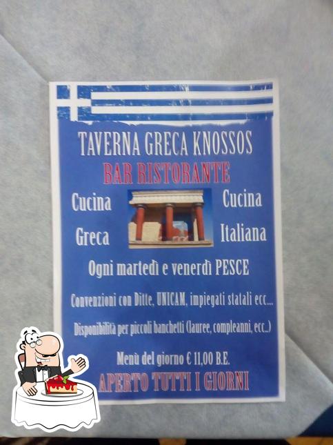 Taverna Greca Knossos propone un'ampia gamma di dolci