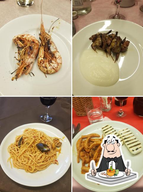 Cibo al Trattoria Al Cason