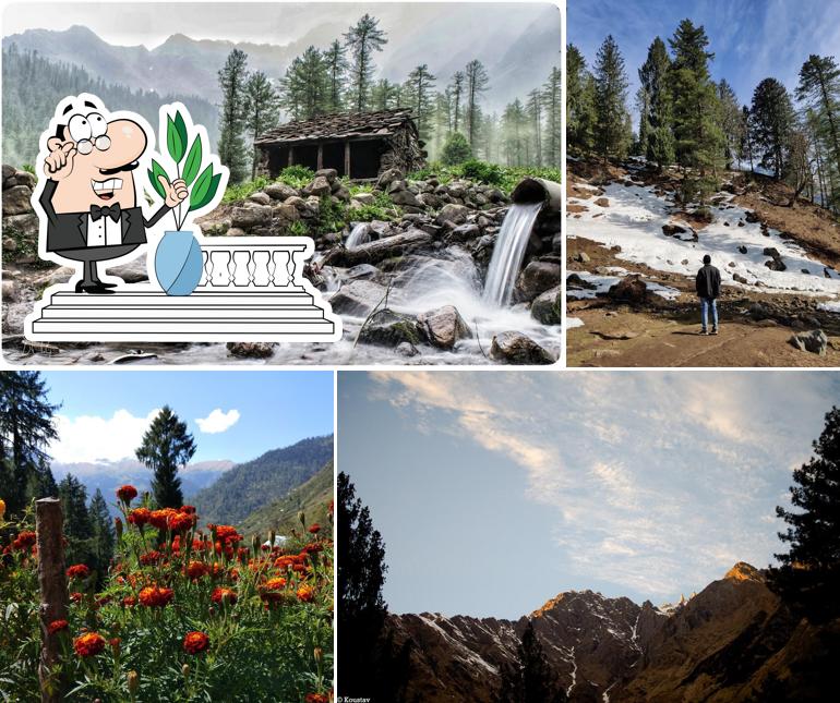You can get some fresh air at the outside area of The Cafe Vee and Camping Point Kutla