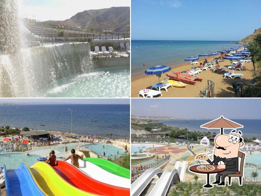 L'area esterna è una caratteristica importante di Complesso Turistico Lido Balneare Acquapark Atlantis Crotone