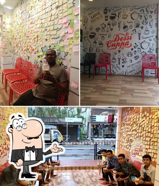 The interior of Dessi Cuppa