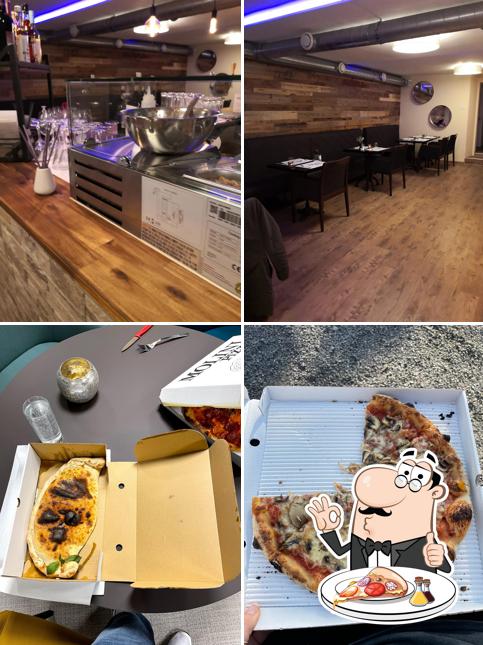 A Molini Pizza Zug, puoi ordinare una bella pizza