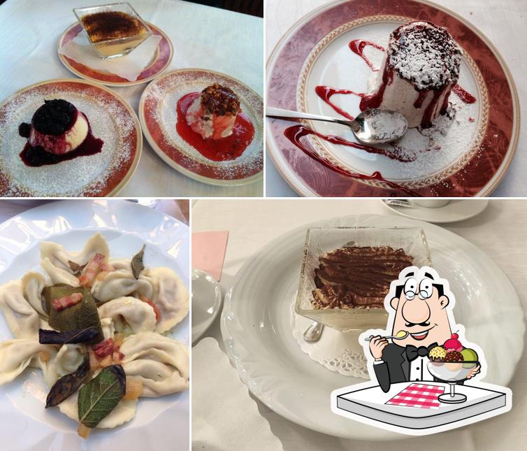 Ristorante Pizzeria Da Franco serve un'ampia varietà di dolci