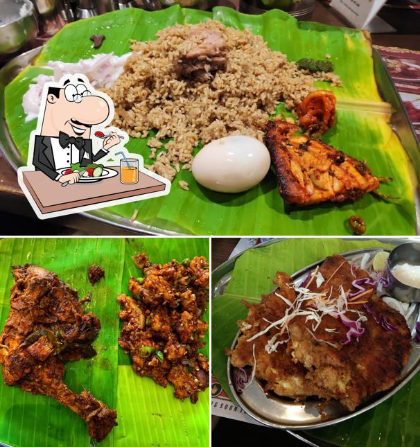 Meals at Dindigul Thalappakatti
