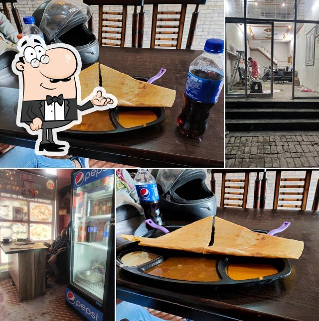 The interior of Dosa wala