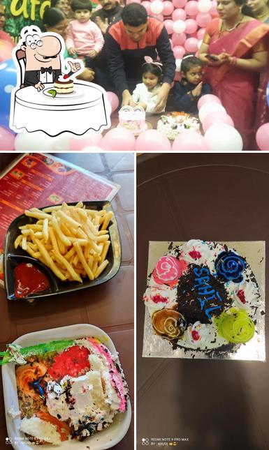 Ds Cafe serves a number of sweet dishes