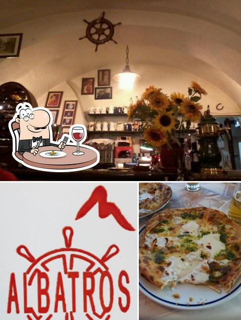 Guarda la foto che raffigura la cibo e interni di Ristorante Albatros