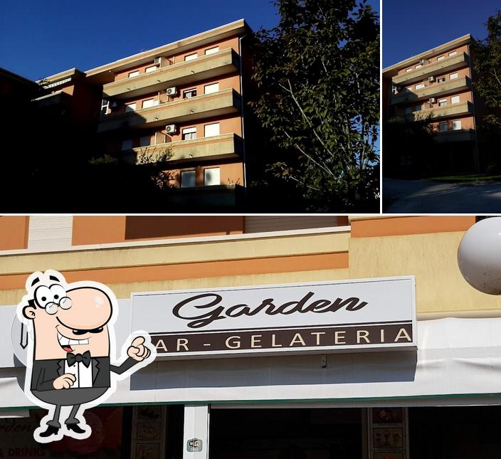 Gli esterni di Bar Gelateria Garden