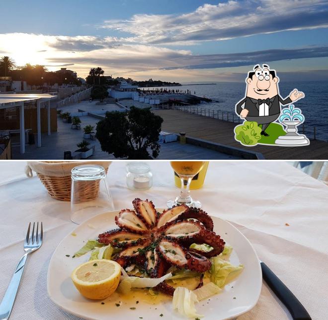 Gli esterni di Cacio e Pepe Al Mare
