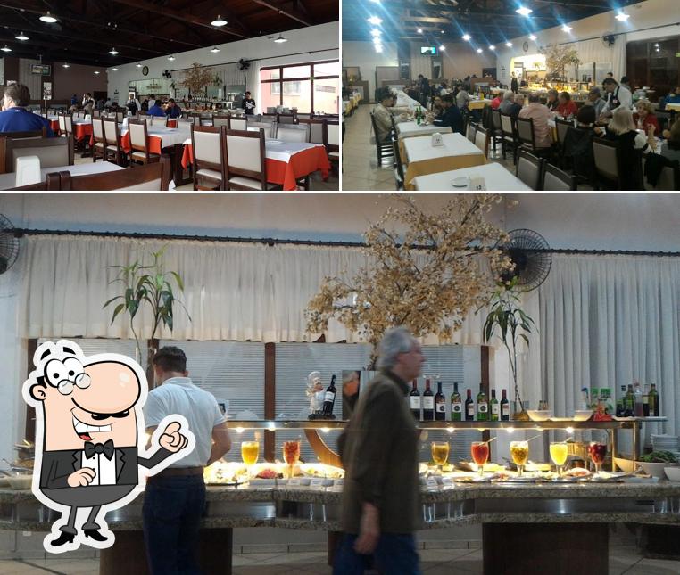 Veja imagens do interior do Churrascaria Marumbbi