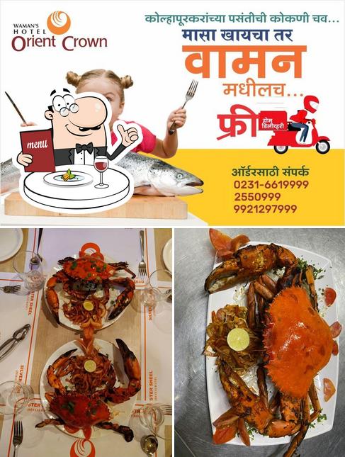 Food at Hotel Orient Crown